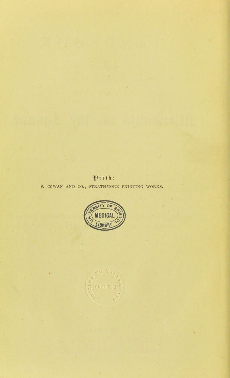 S. COWAN AKD CO., STKATHMORE PRINTIKG M'ORKS.