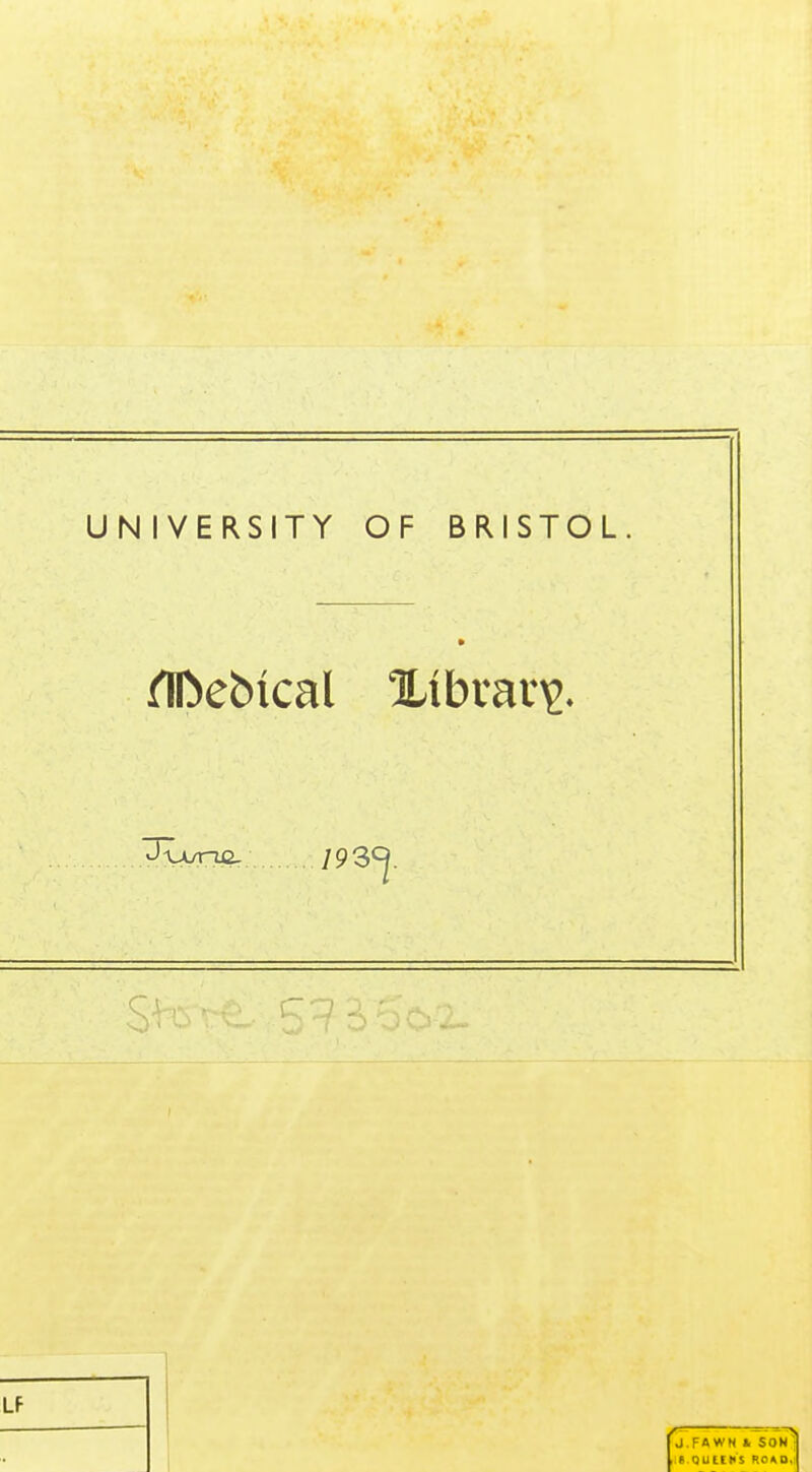 UNIVERSITY OF BRISTOL xxnrui. Ci