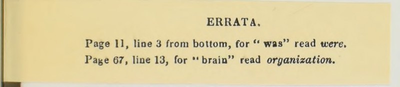 Page II, Hoe 3 from bottom, for was read were.