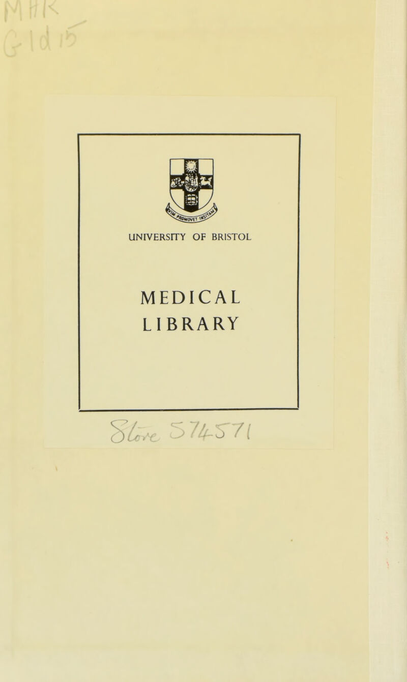 MEDICAL LI BRARY