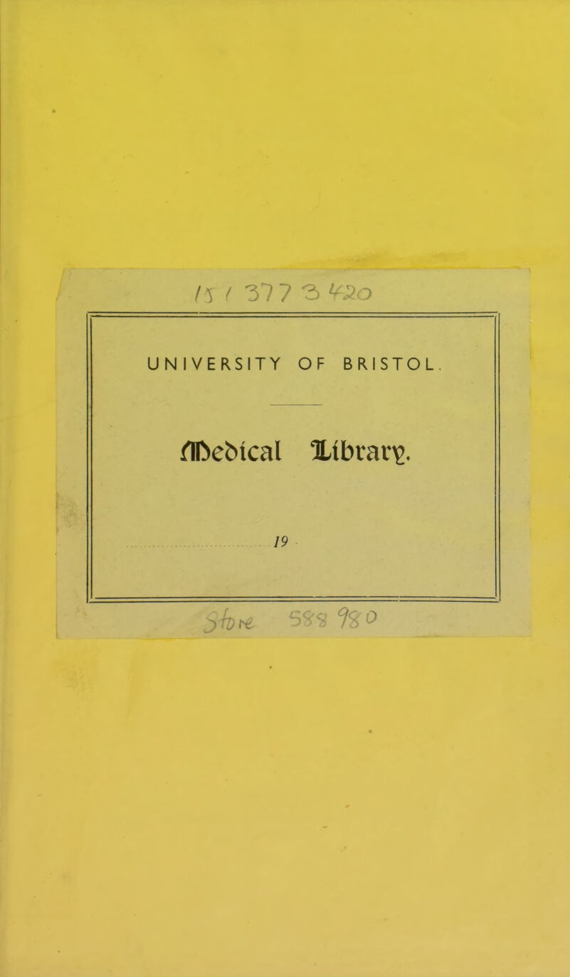 UNIVERSITY OF BRISTOL. 79