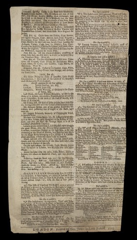 The post-boy : from Saturday January 25. to Tuesday January 28. 1723. Numb. 5386, On Saturday arrived the mail from France : Madrid, Jan. 16. N.S. The catholick King, Philip V. having taken a resolution to make an absolute renunciation of the crown of Spain, in favour of his eldest son.