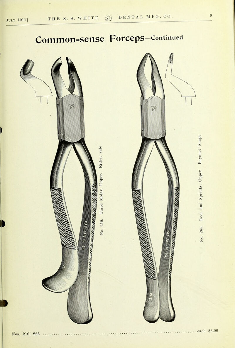 Common=sense Forceps-continued