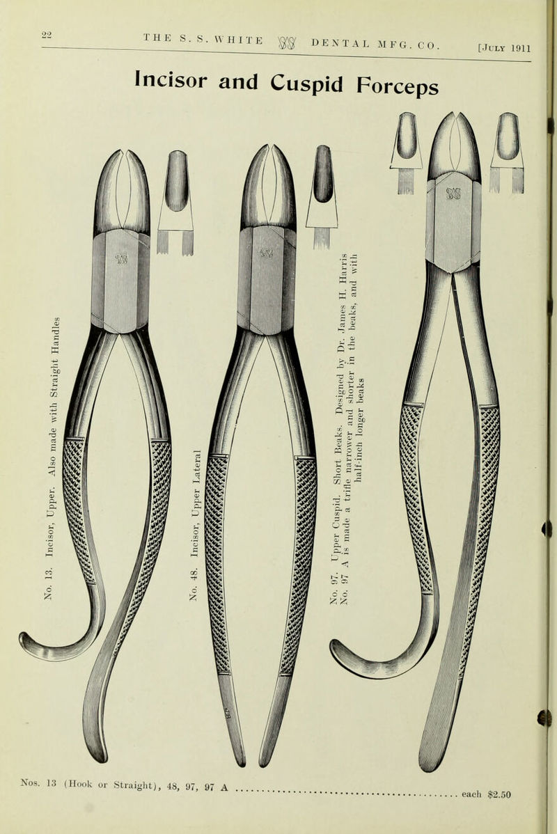 Nos. 13 (Hook or Straight), 48, 97, 97 A