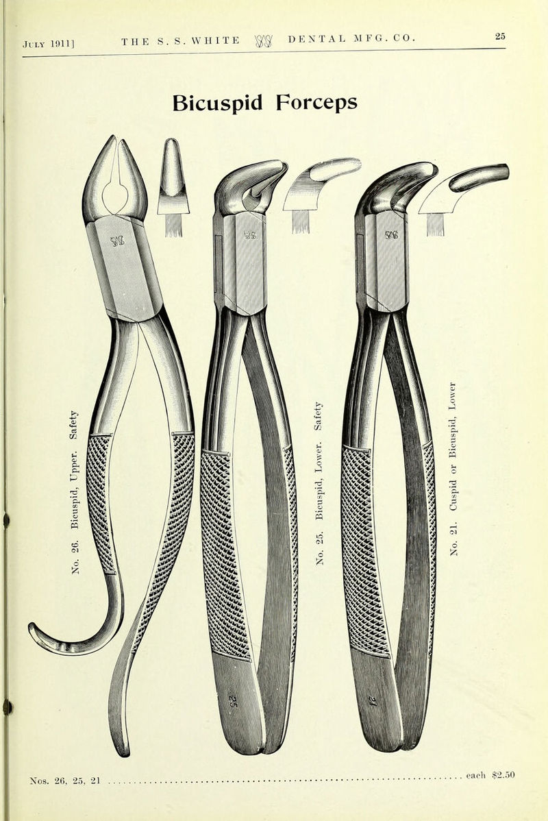 Bicuspid Forceps