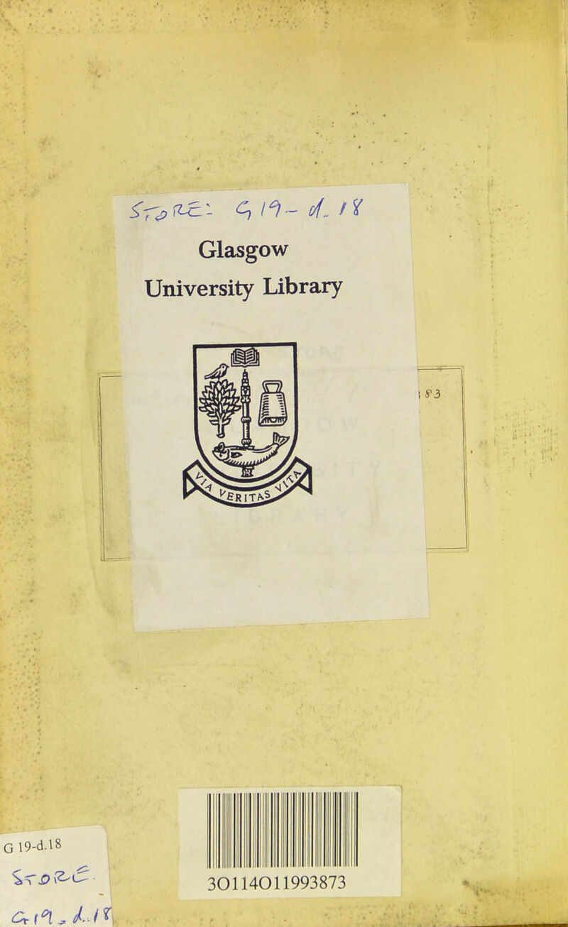 Glasgow University Library G 19-d.l8 30114011993873