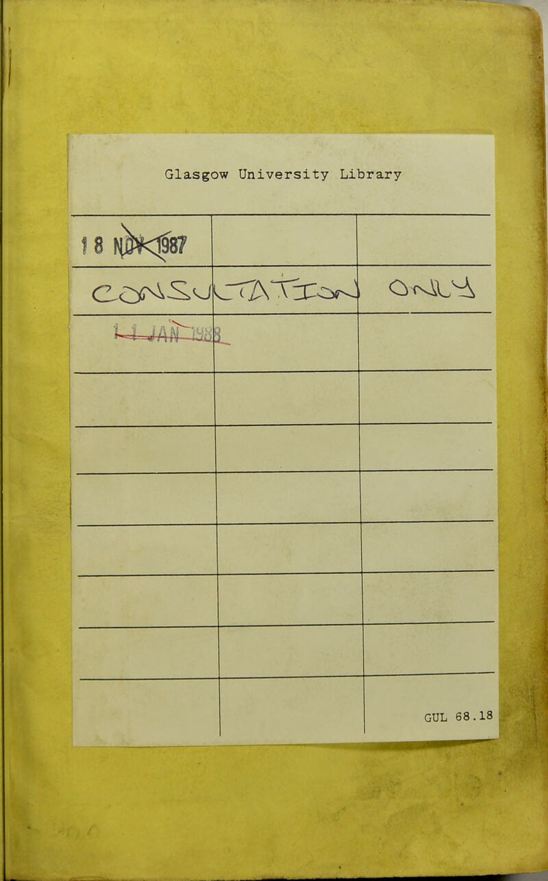 Glasgow University Library t8 M^87 GUL 68.18