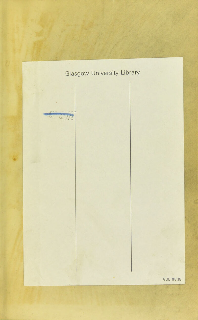 Glasgow University Library