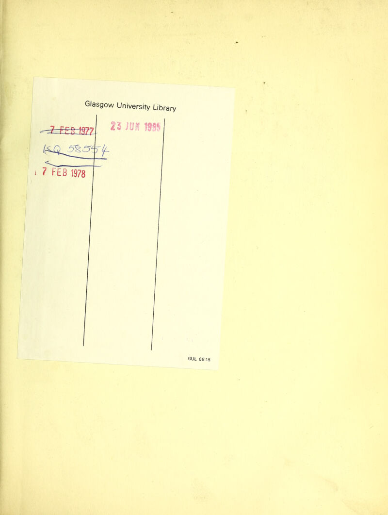 Glasgow University Library