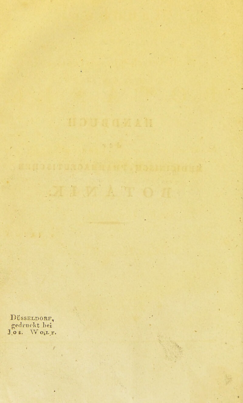 Düsseldorf, gedruckt bei