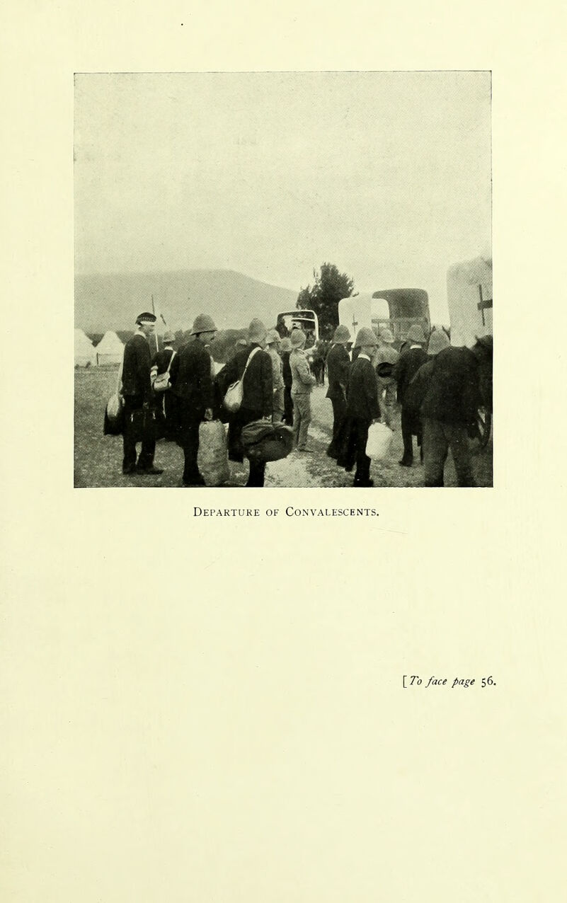 r Departure of Convalescents.