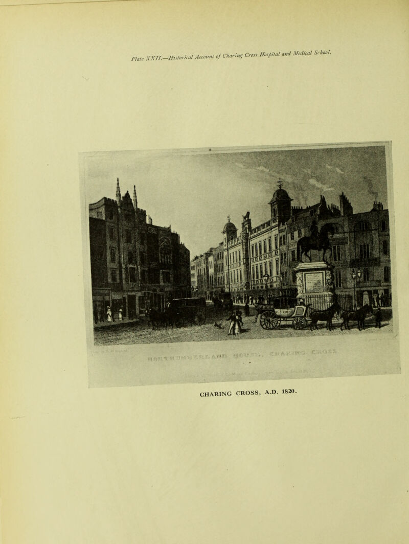 CHARING CROSS, A.D. 1820.