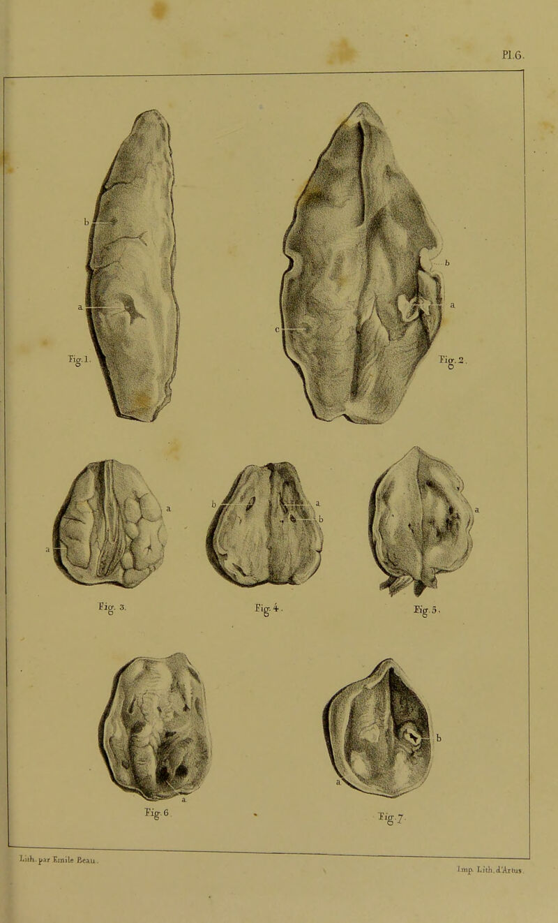 %6 - Tig7. Emile Beau. Imp. Lith.d'Aihis