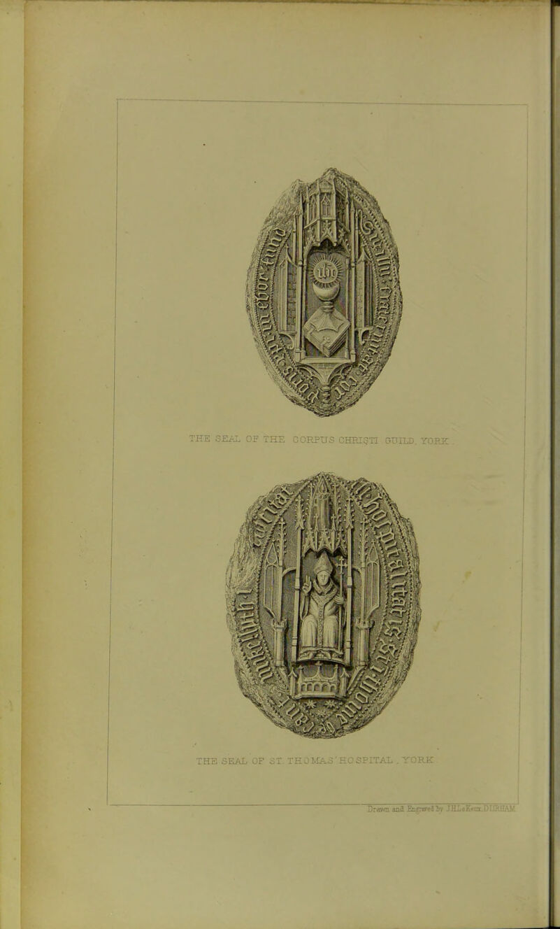 THE SEAL OF 3T. TH OMAS' HO SPiTAL . Drawn an