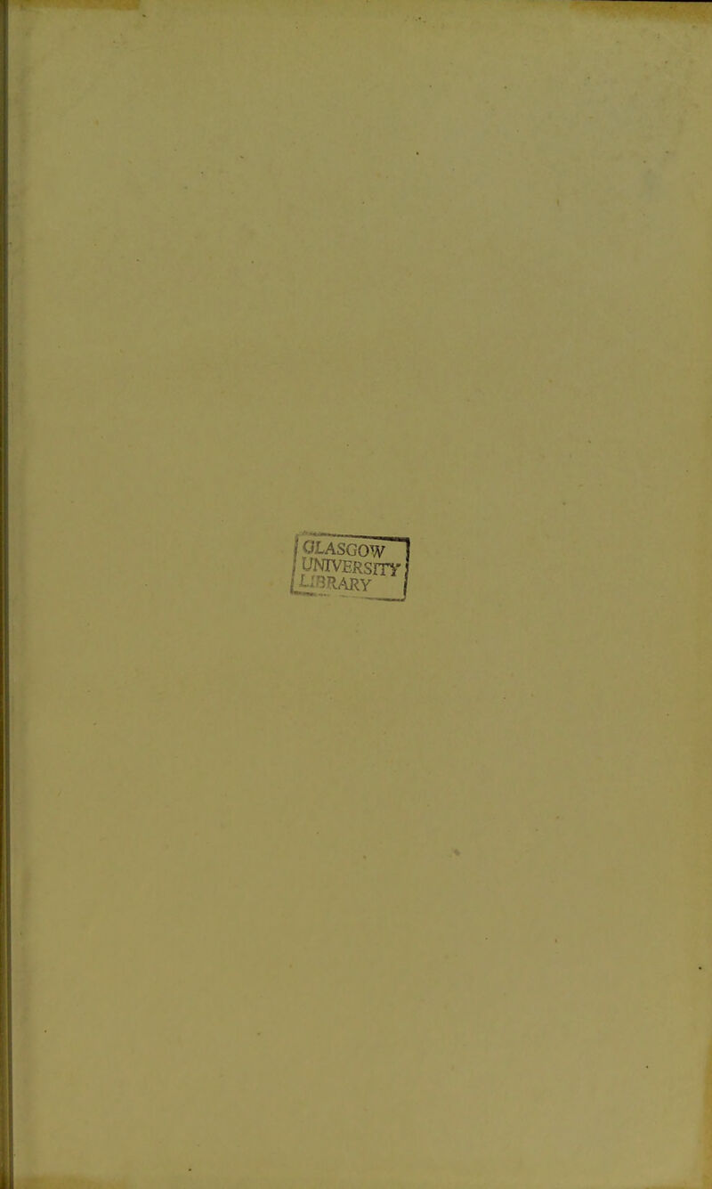 f GLASGOW UNIVERSm' LIBRARY