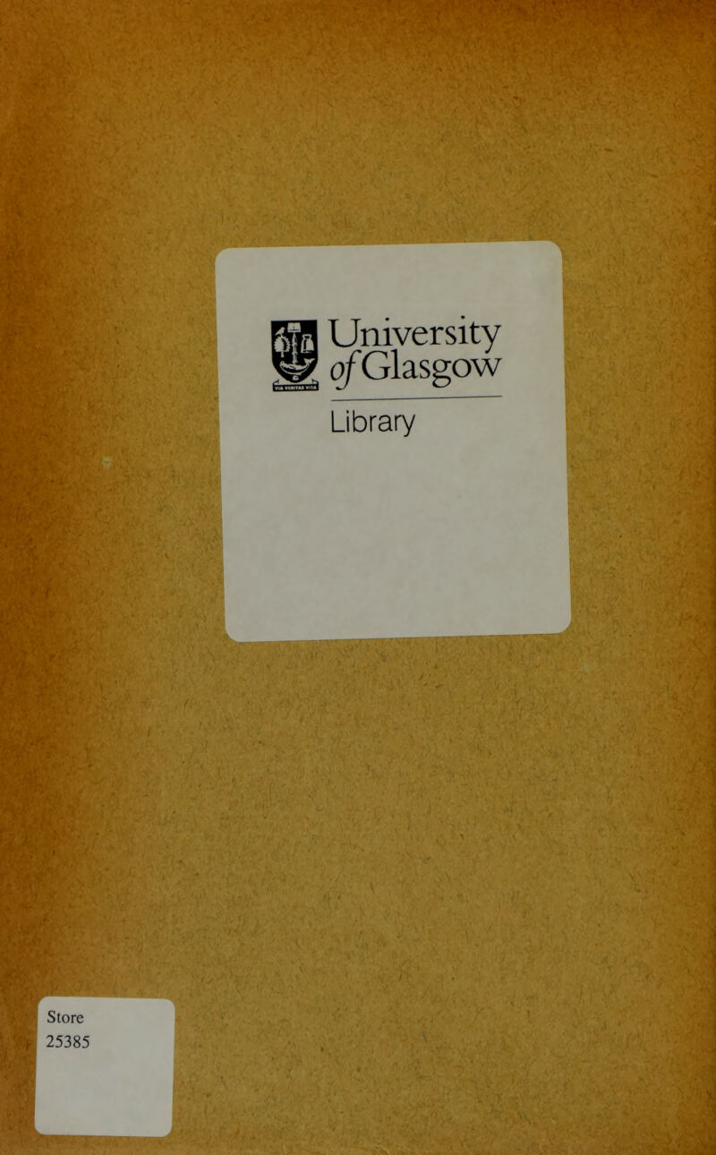 University of Glasgow Library