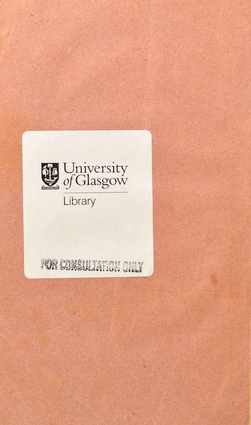 ^ University ofGlasgow Library