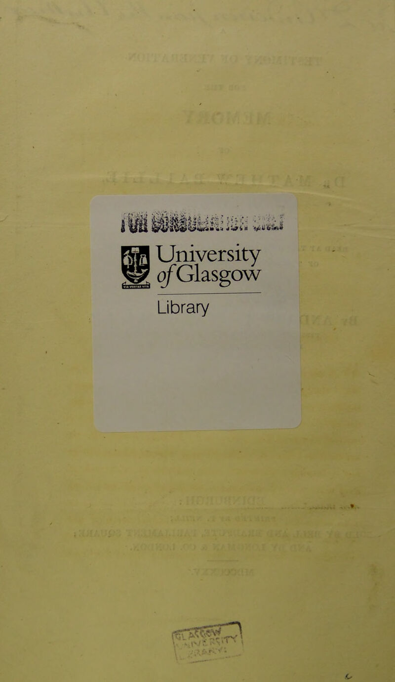 University ofGlasgow Library