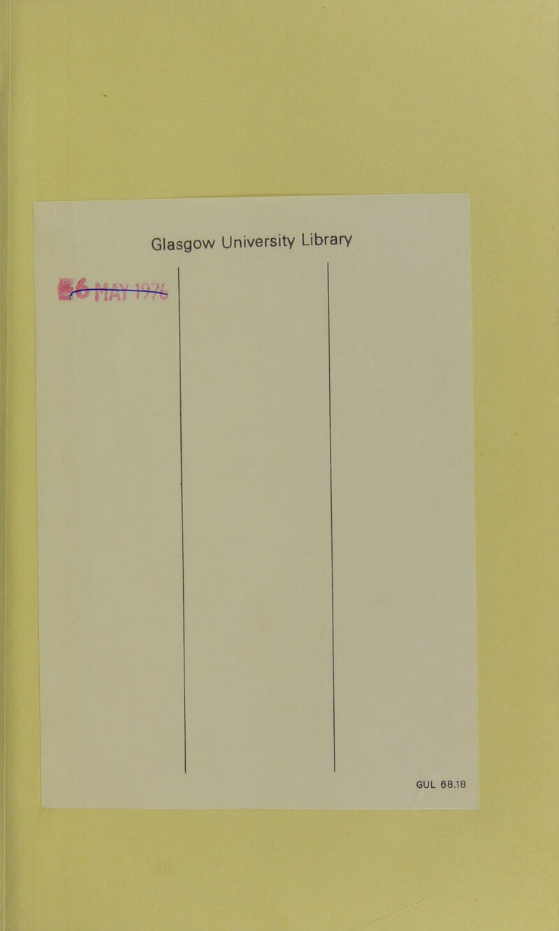 Glasgow University Library i6f