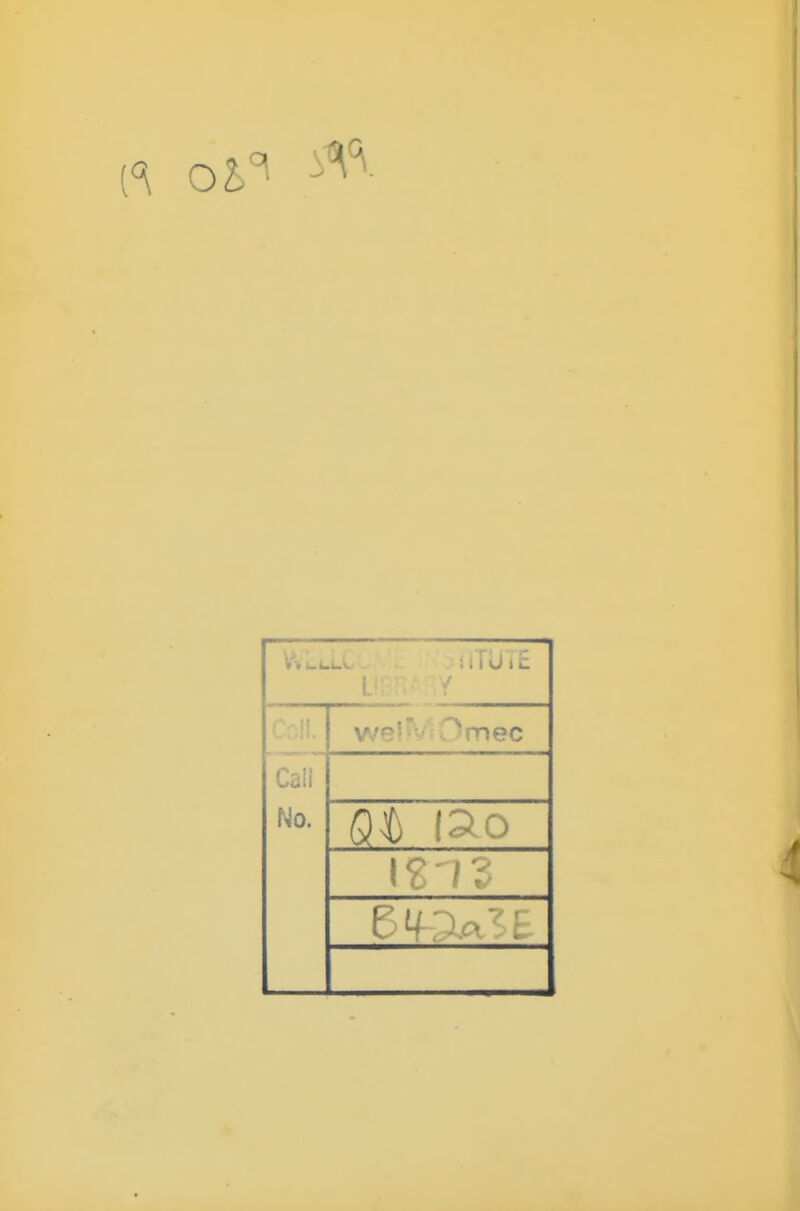 1. . /; 1 ■ Caii No.