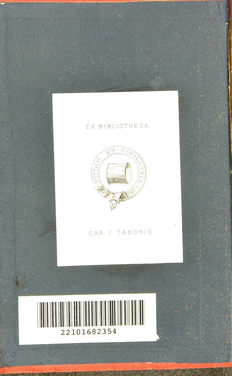EX BIBLIOTHECA CAR I T A B O Pv 1 S .