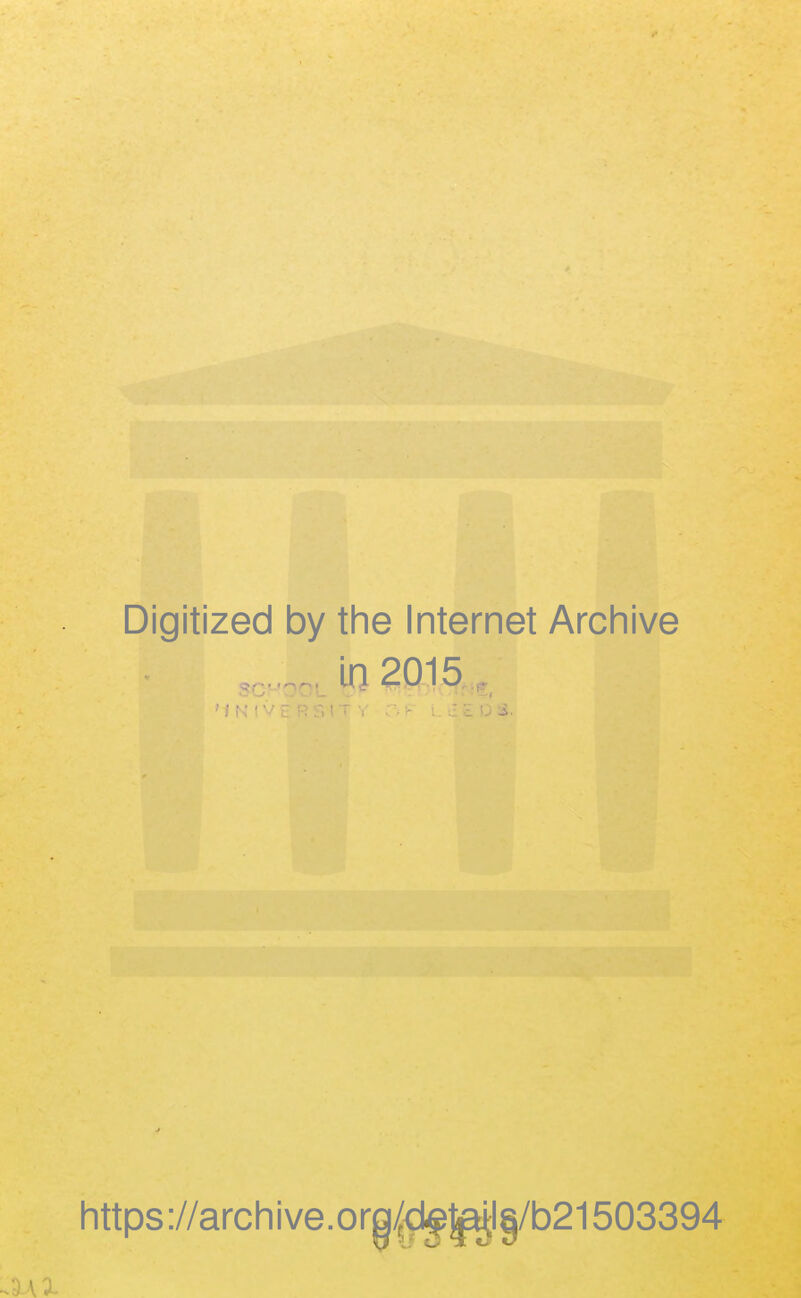 Digitized by the Internet Archive . la 2015 , https://archive.org|cl^|^l|/b21503394