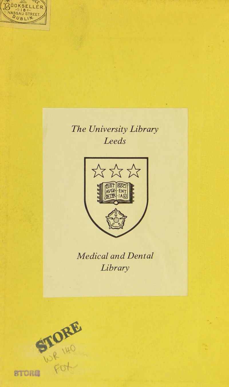 The University Library Leeds Medical and Dental Library 8TCH5