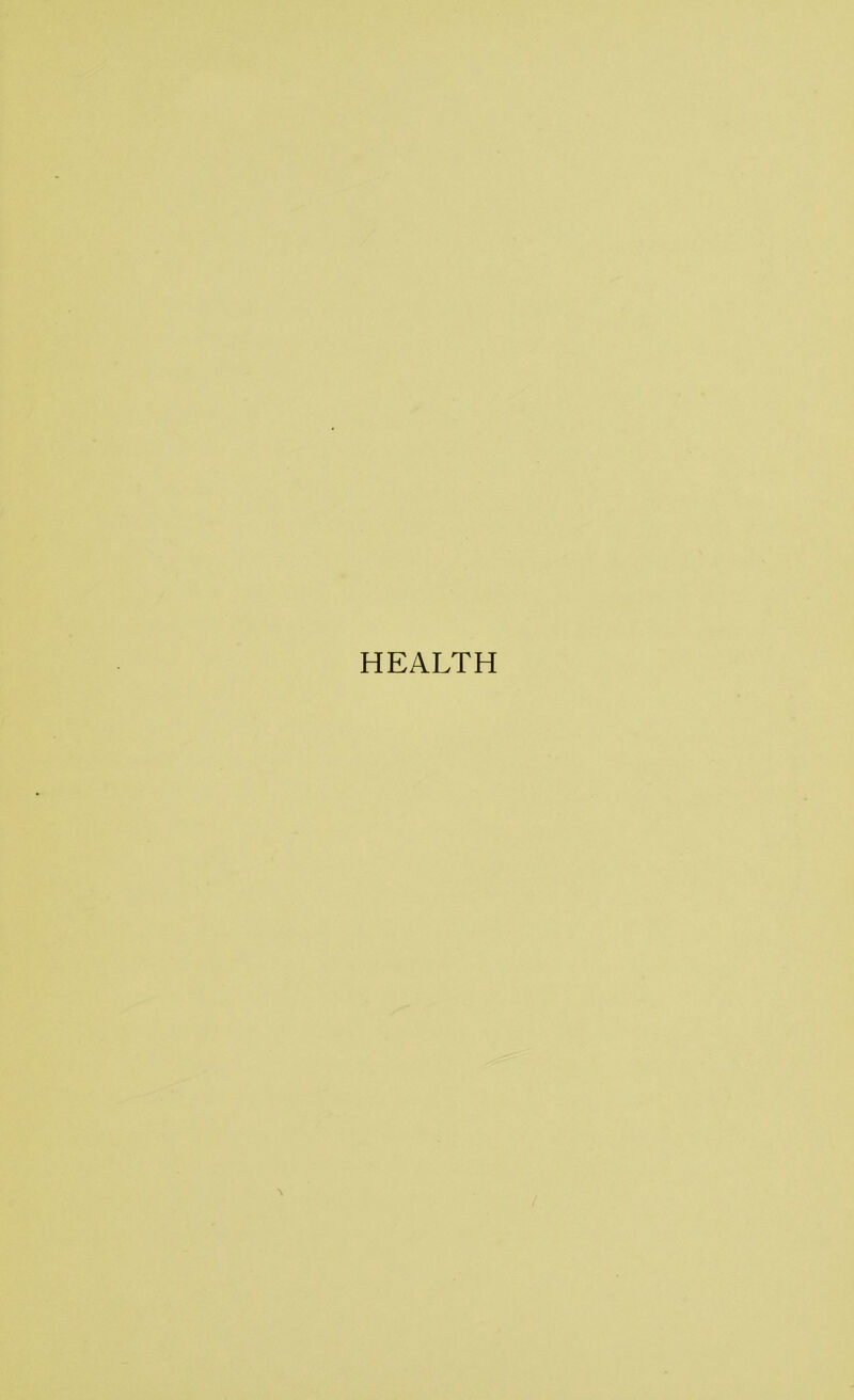 HEALTH