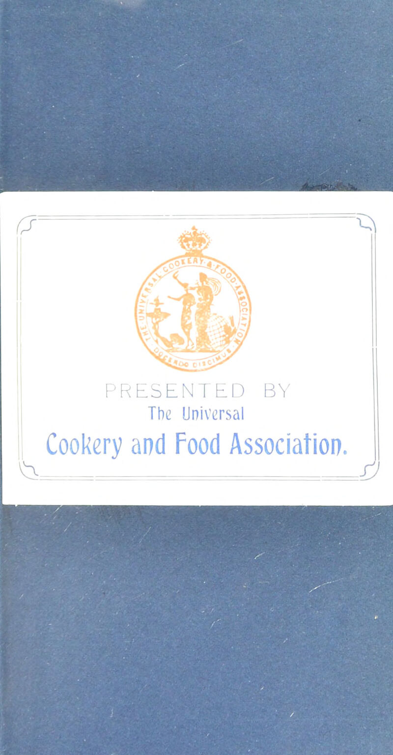 Cookery and Food Association. ^ d