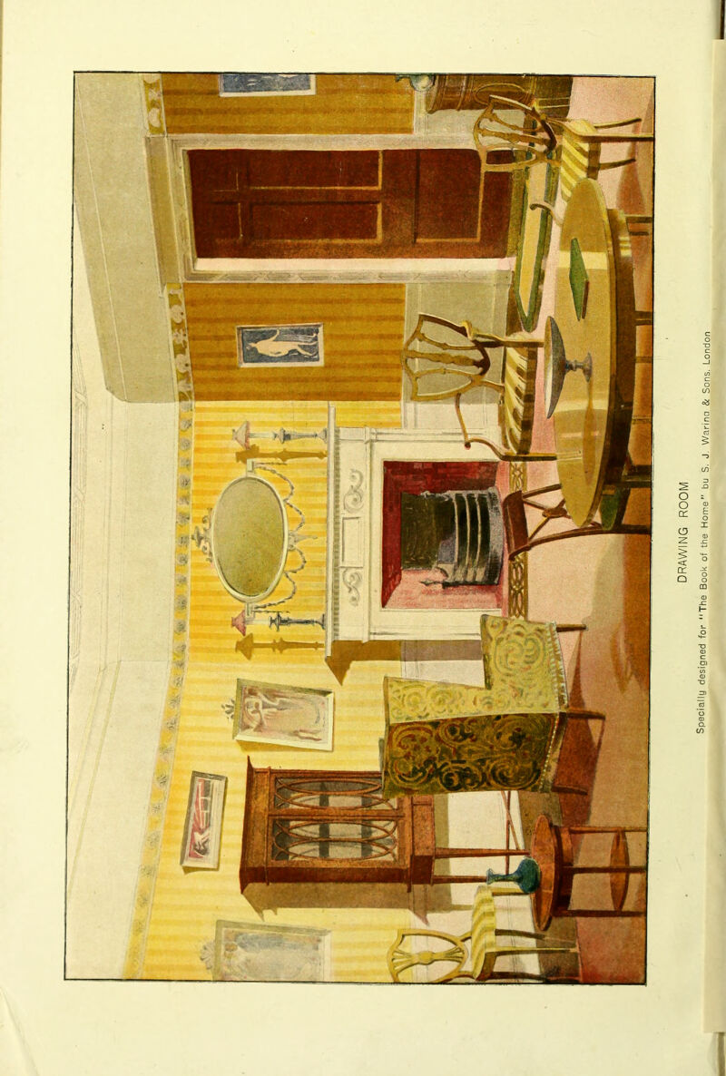 DRAWING ROOM Specially designed for The Book of the Home” bu S, J Warino