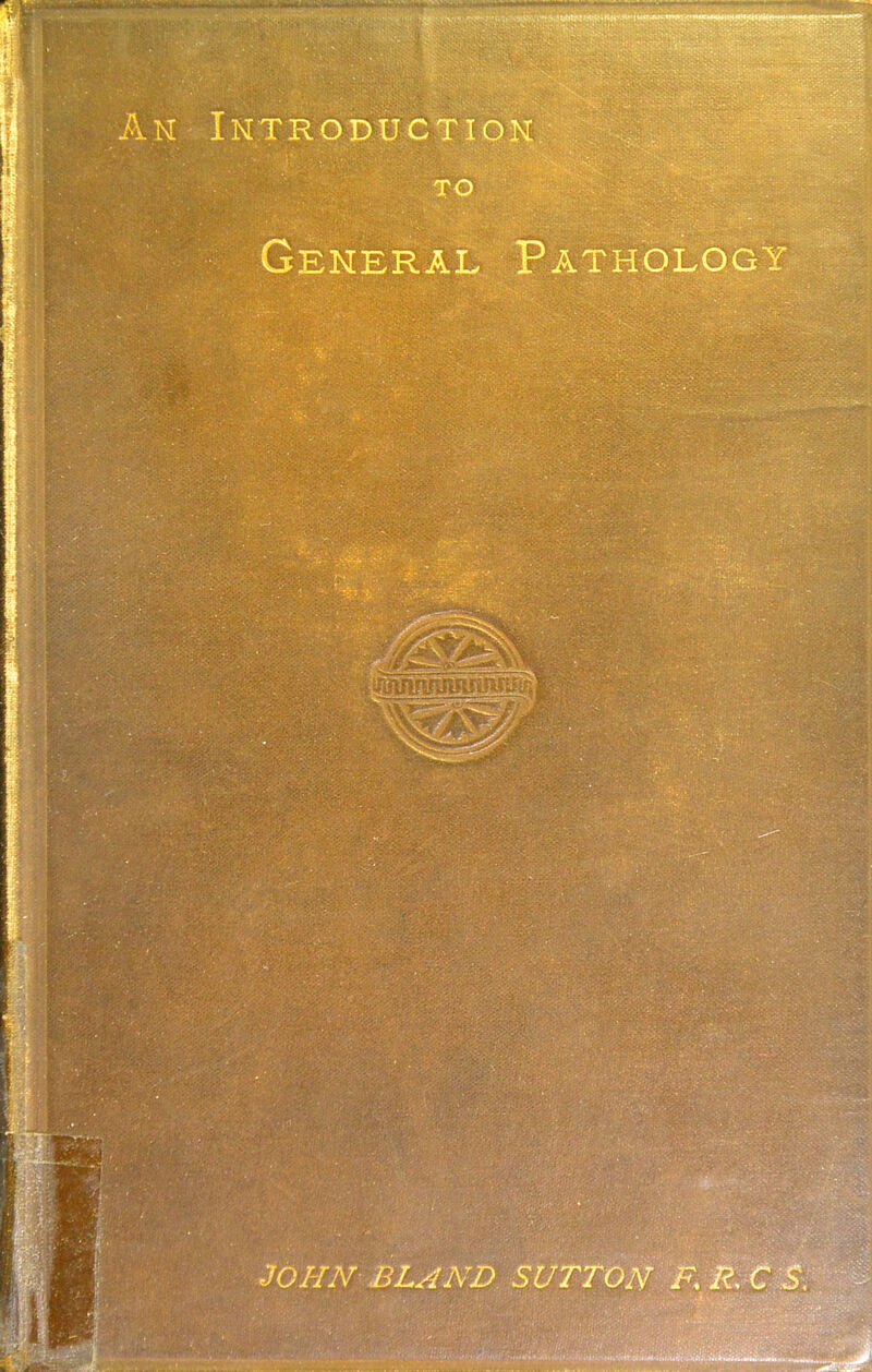 An Introduction General Pathology