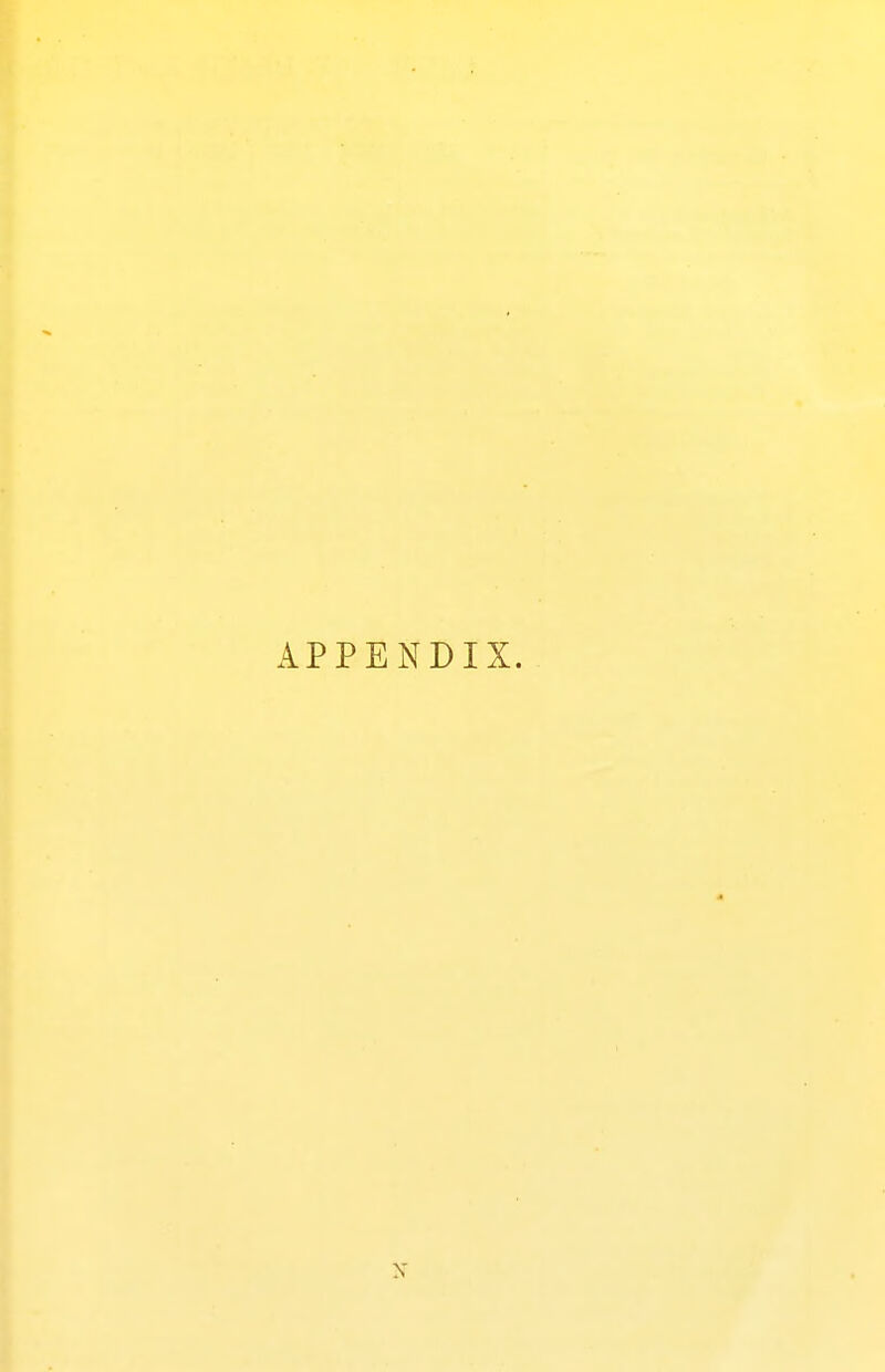 APPENDIX. X