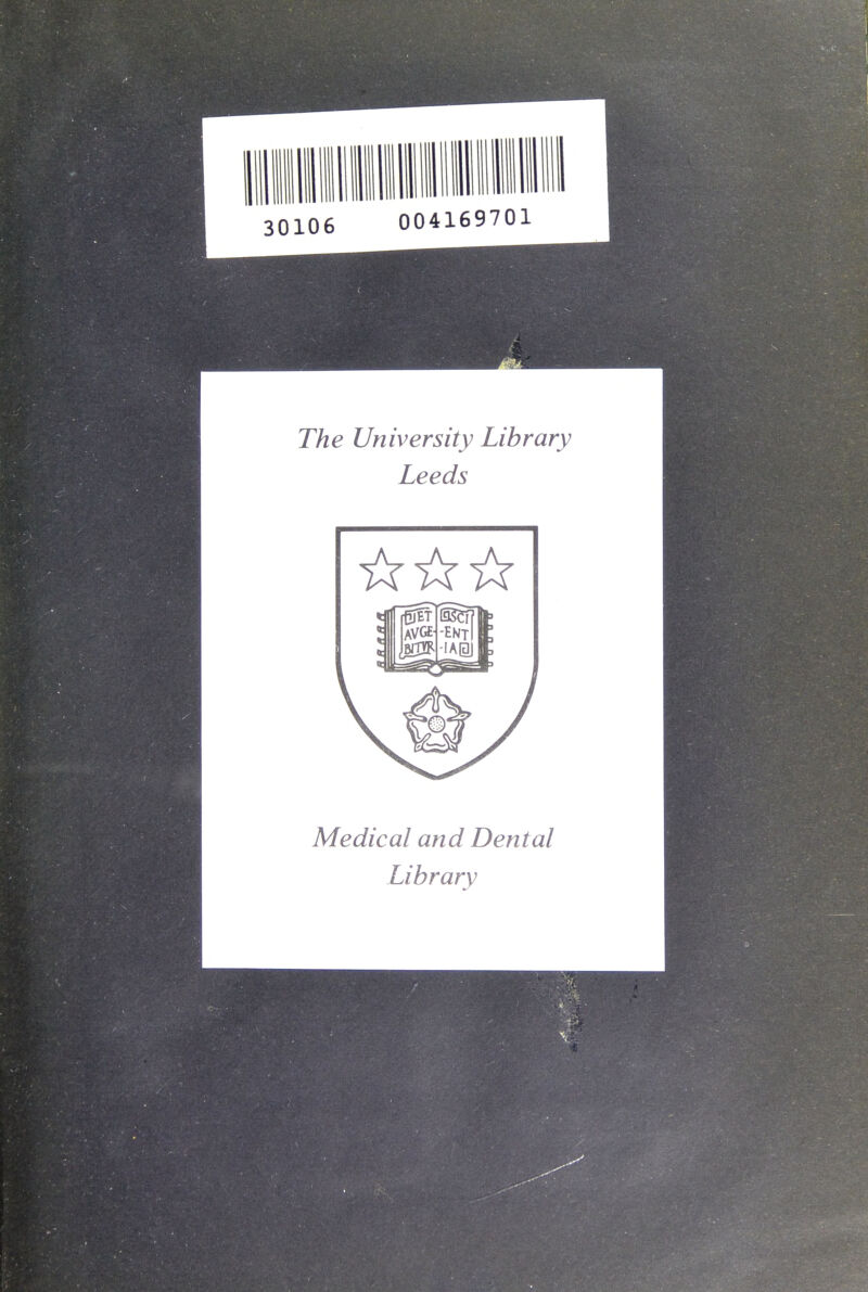 The University Library Leeds Medical and Dental Library