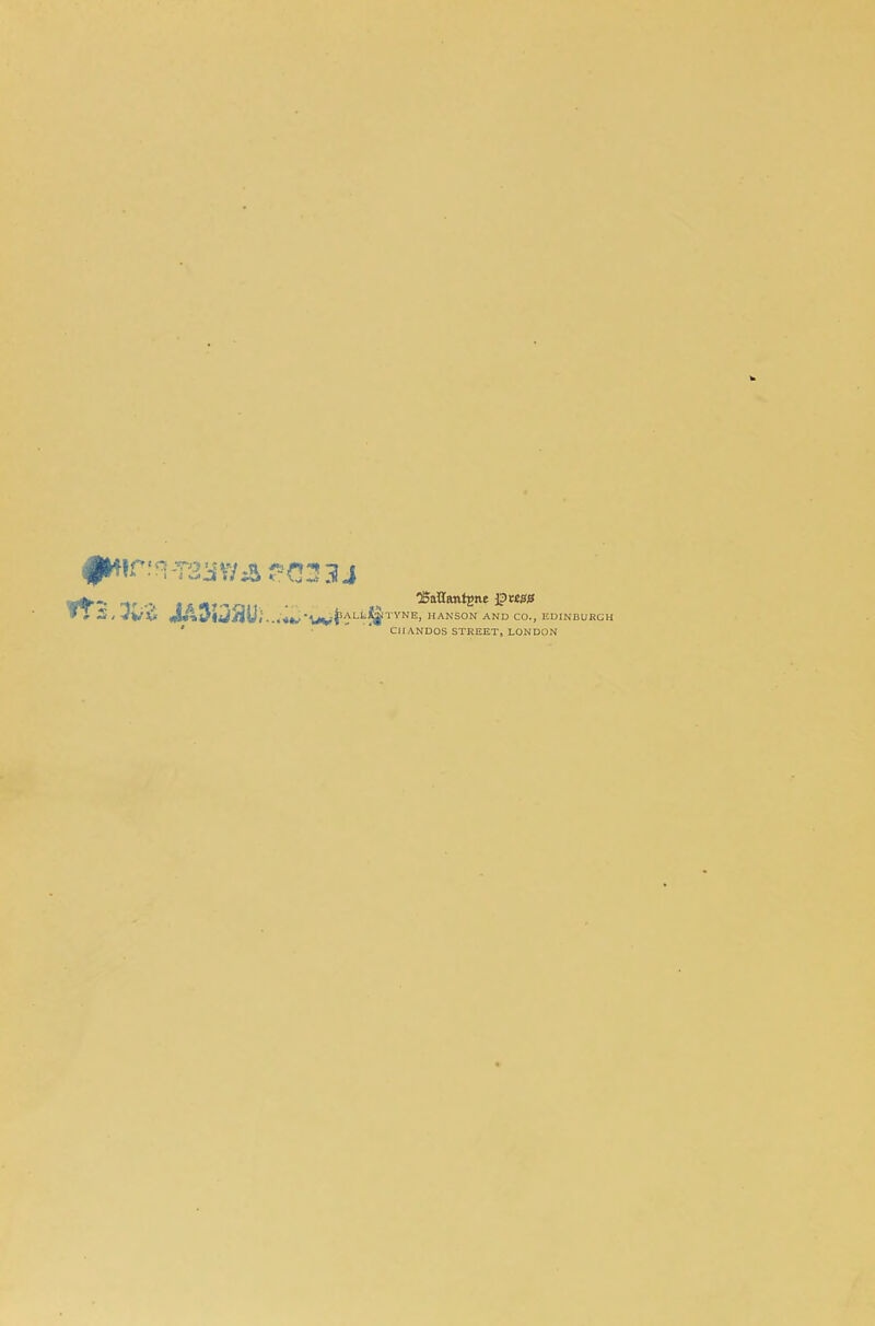 NSON AND CO., EDINBURGH CHANDOS STREET, LONDON