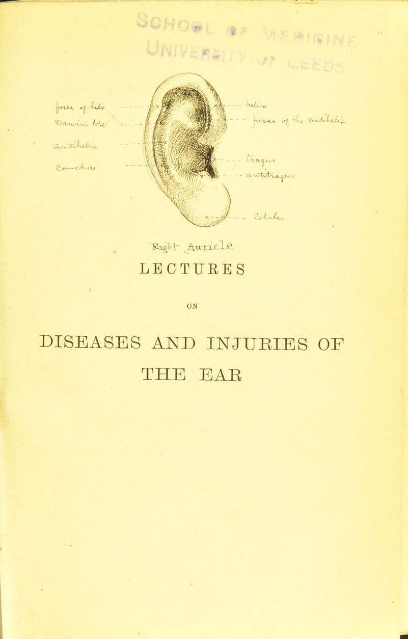 DISEASES AND INJUEIES OF THE EAE