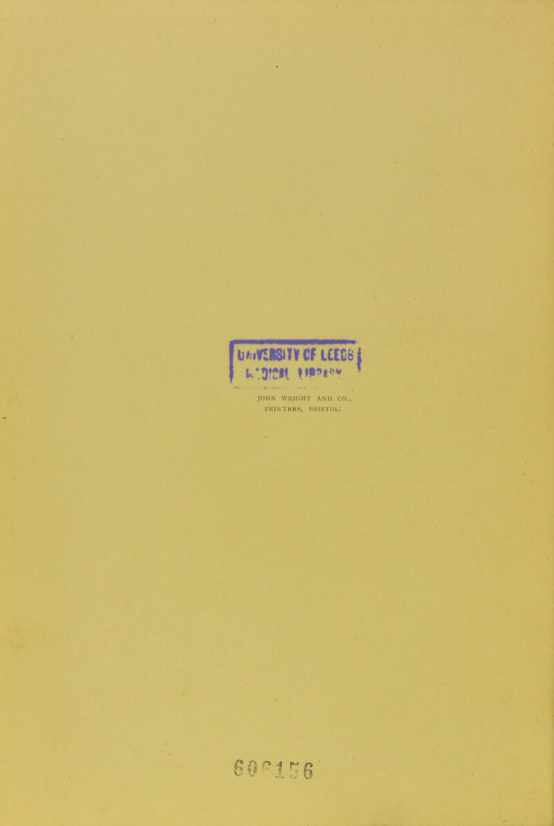 I'lttttllVCf IttCSi JOHN WRIGHT ANIJ CO., I'NIN'l'KKS, IIKISTOl.; 60P156