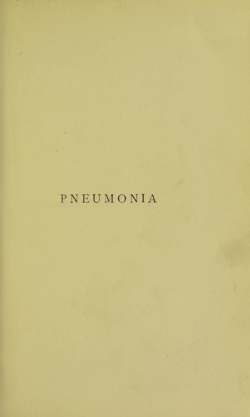 PNEUMONIA