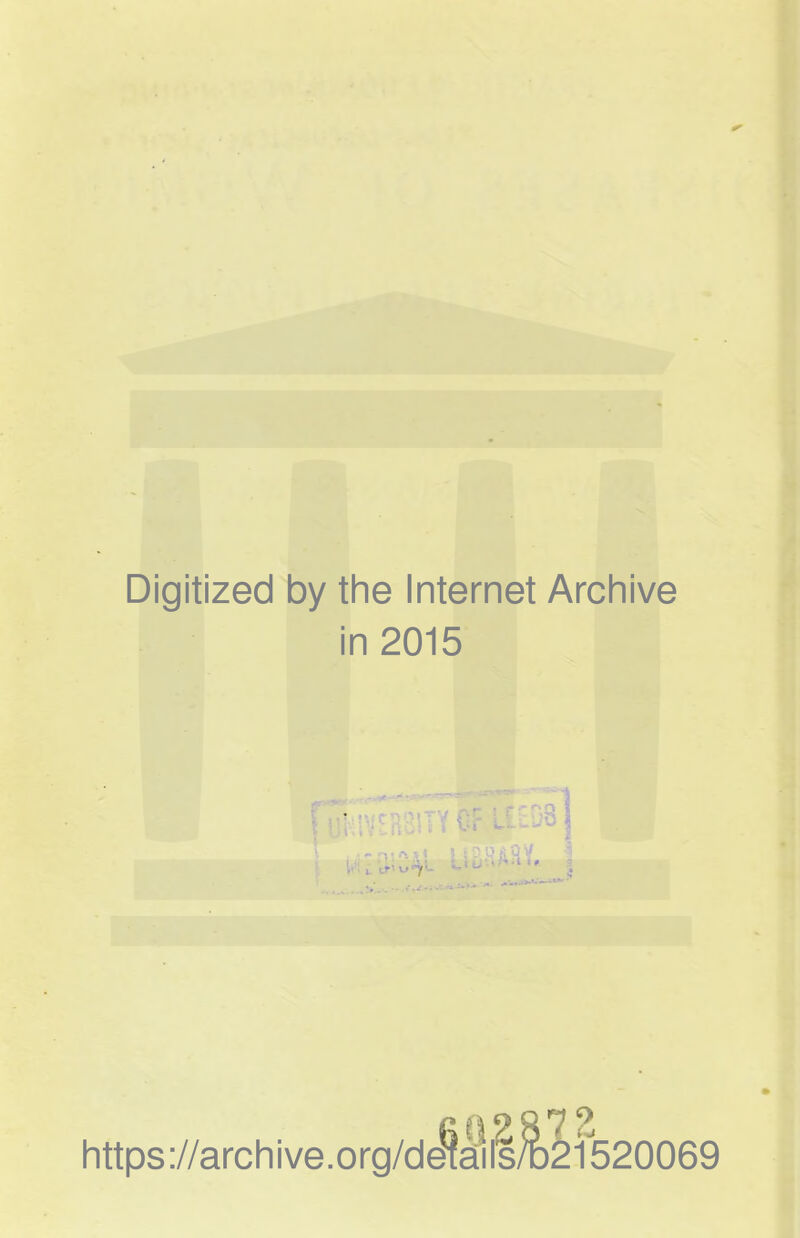 Digitized by the Internet Archive in 2015 https ://arch ive.org/de^iii IsSSl520069