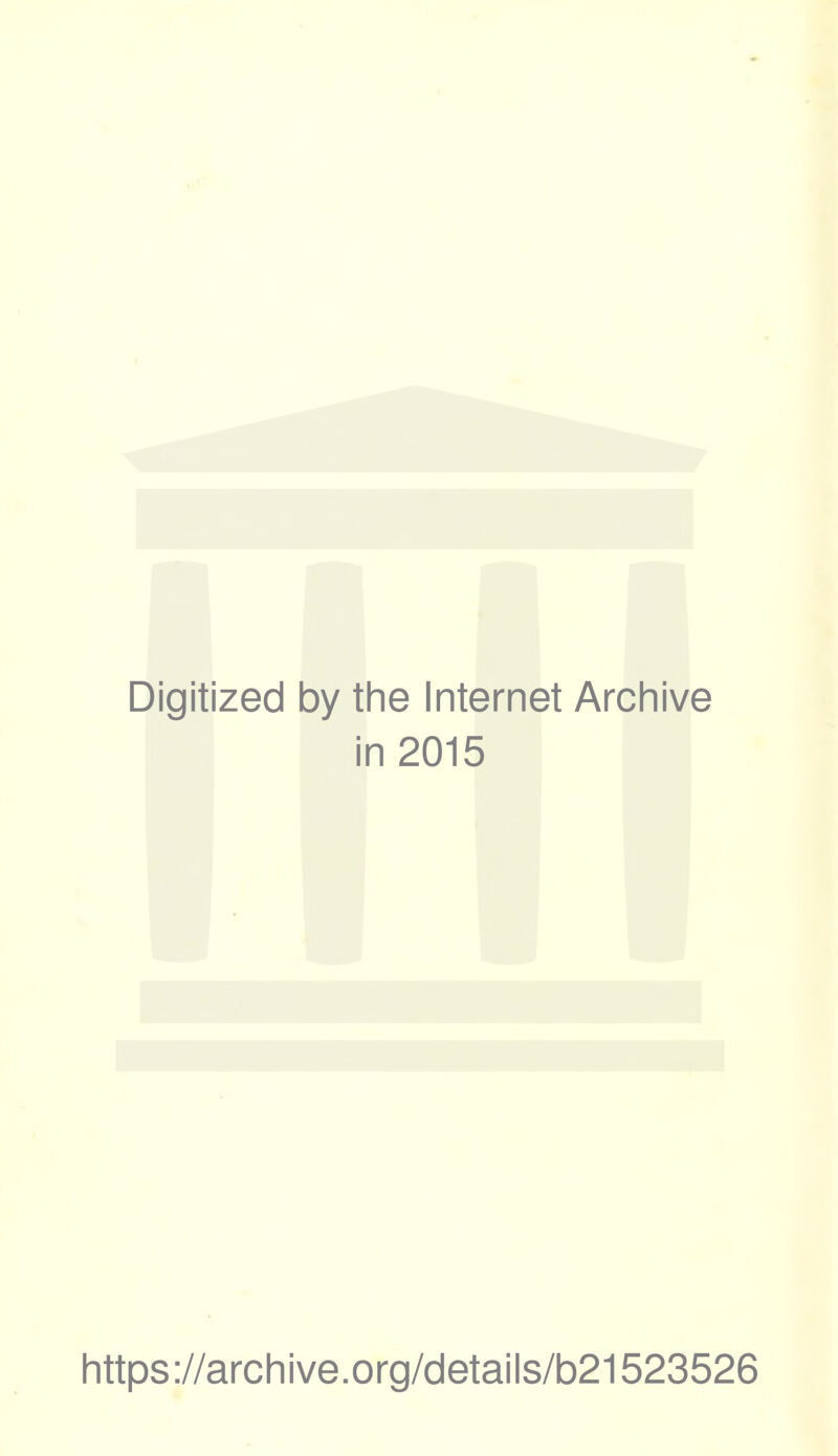 Digitized by the Internet Archive in 2015 https://archive.org/cletails/b21523526