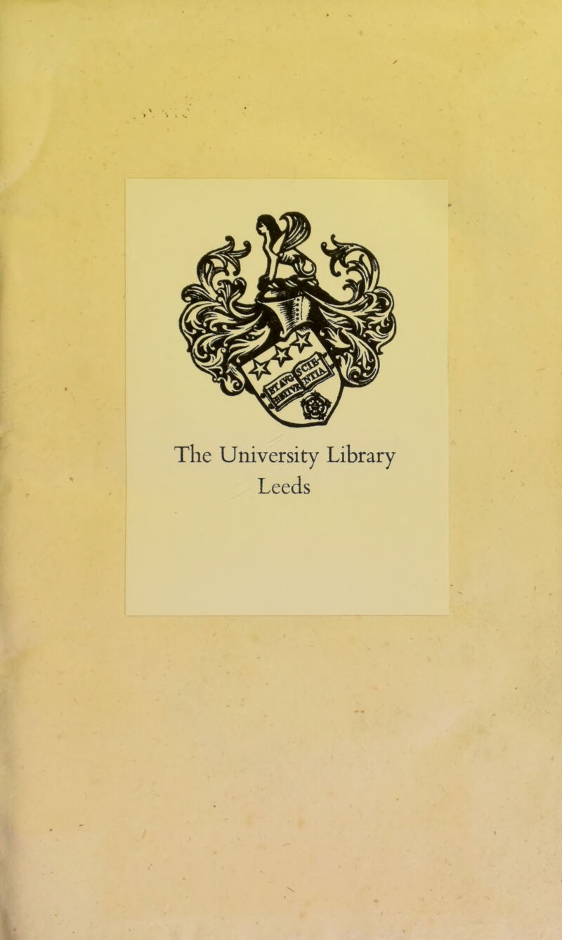 The University Library Leeds
