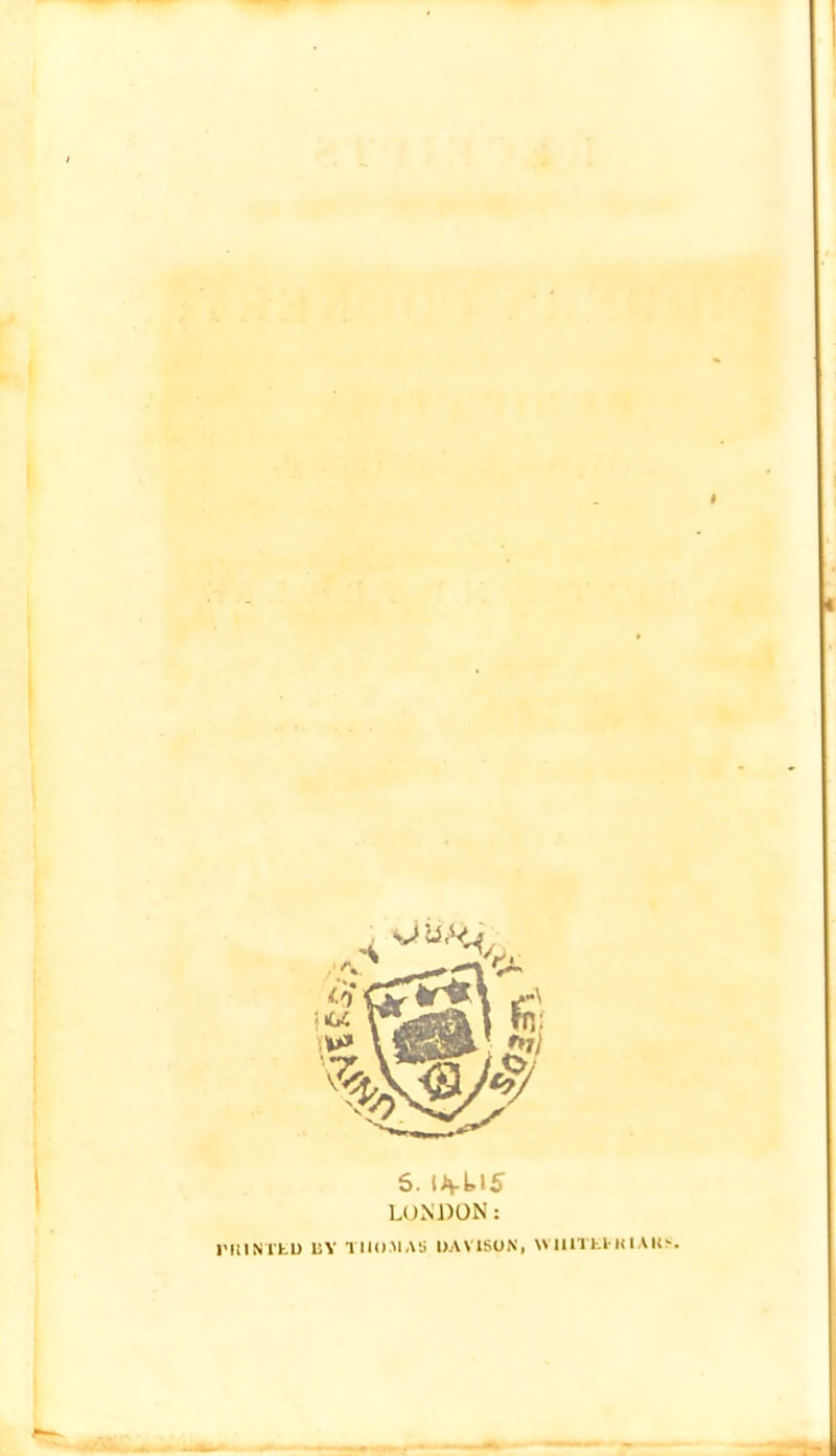 l'RINTLD UY THOMAS DAVISON, WUlTEtKIAK