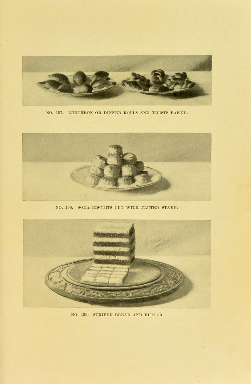 NO. 198. SODA BISCUITS CUT WITH FLUTED STAMP.