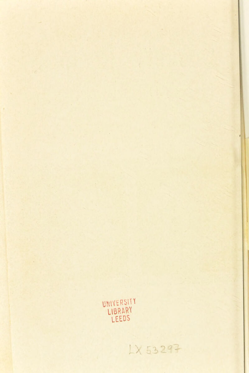 umvERSin UBR&W LEEDS LX S2>2°