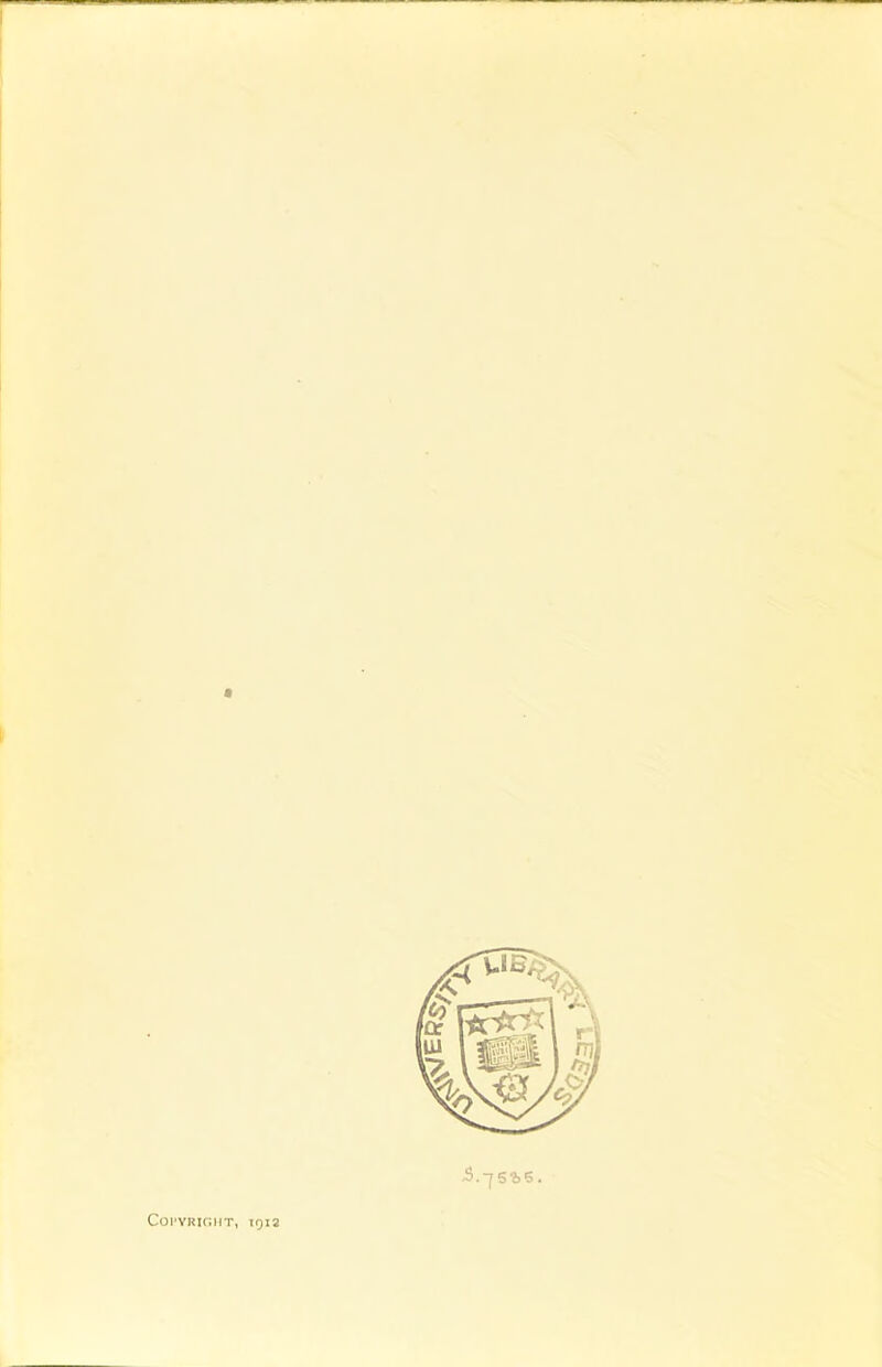 S.fSfcS. Copyright, 1912