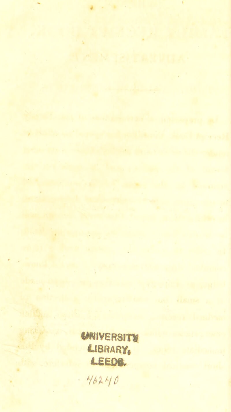 WIVER8!T¥ LIBRARY, LEEO&