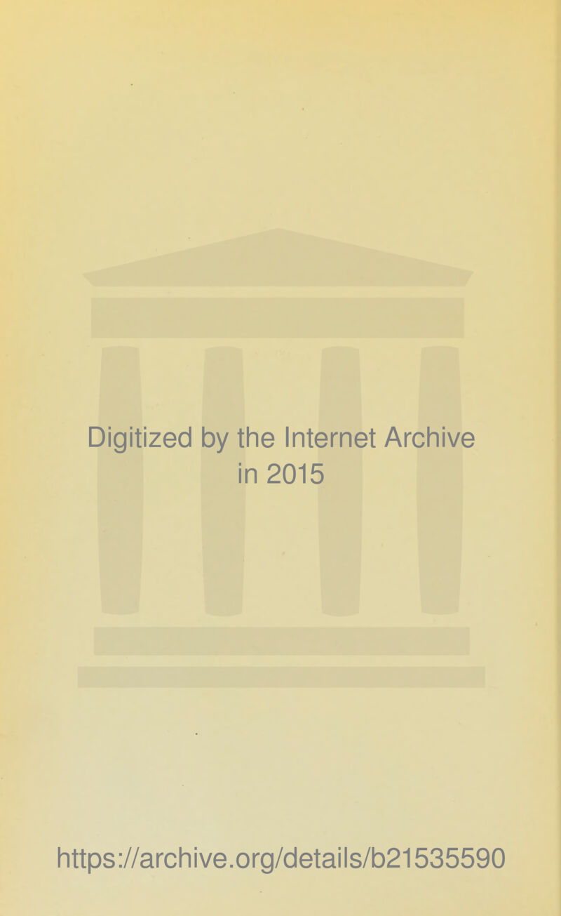 Digitized by the Internet Archive in 2015 https://archive.org/cletails/b21535590