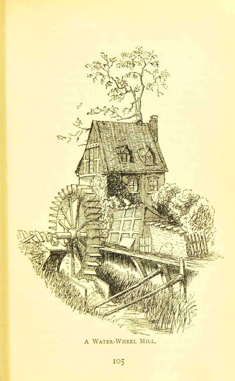 A Water-Wheel Mill.