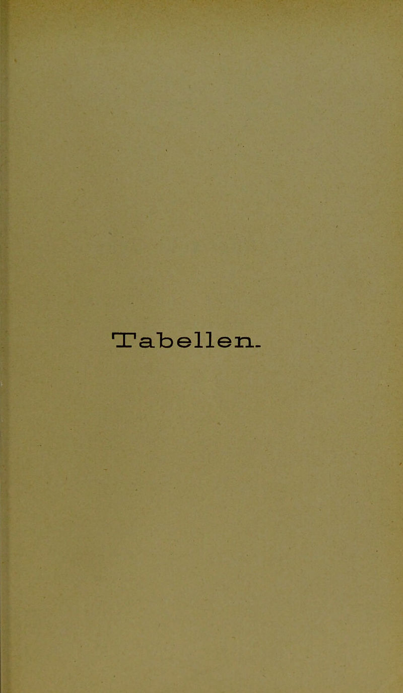 Tabellen.