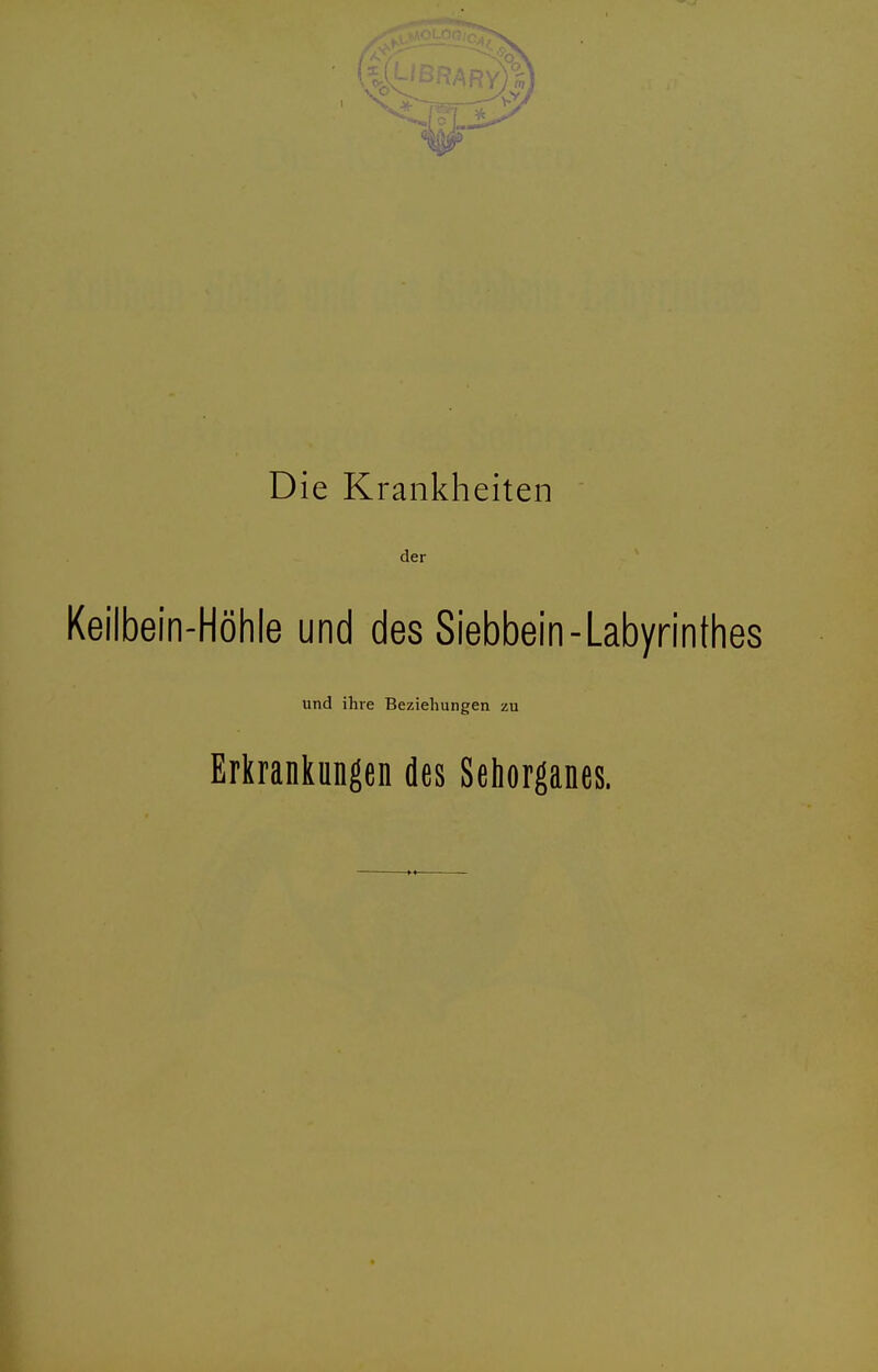 1P1 Die Krankheiten der Keilbein-Höhle und des Siebbein-Labyrinthes und ihre Beziehungen zu Erkrankungen des Sehorganes.