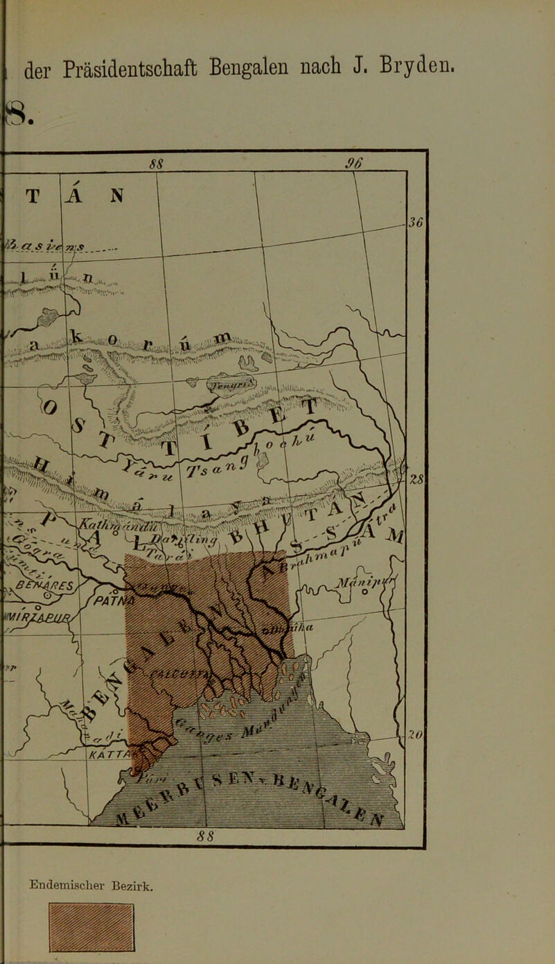 der Prasidentschaft Bengalen nach J. Bryden. 8.